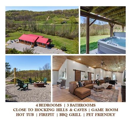 Spacious Cabin Near Hocking Hills And Caves With Hot Tub And Firepit Laurelville Экстерьер фото